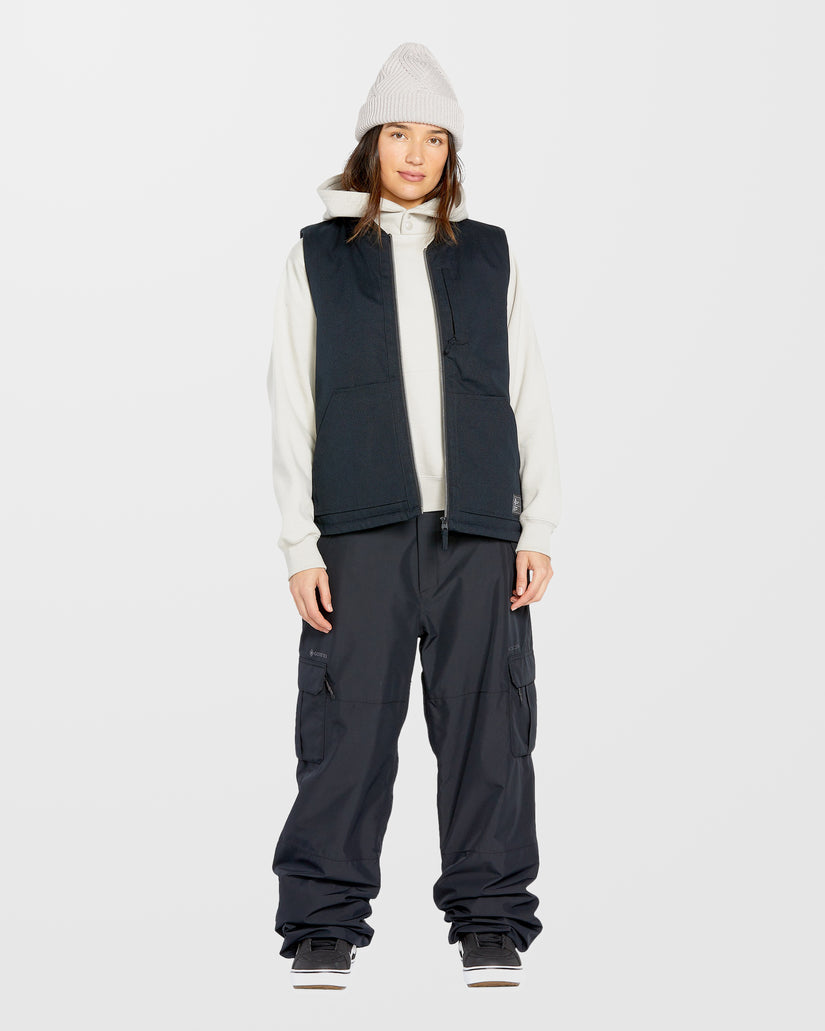 Doudoune sans manche Stone Castine - Black