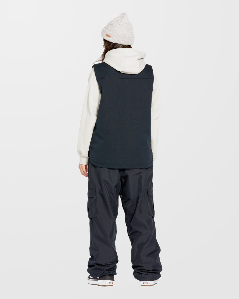 Doudoune sans manche Stone Castine - Black