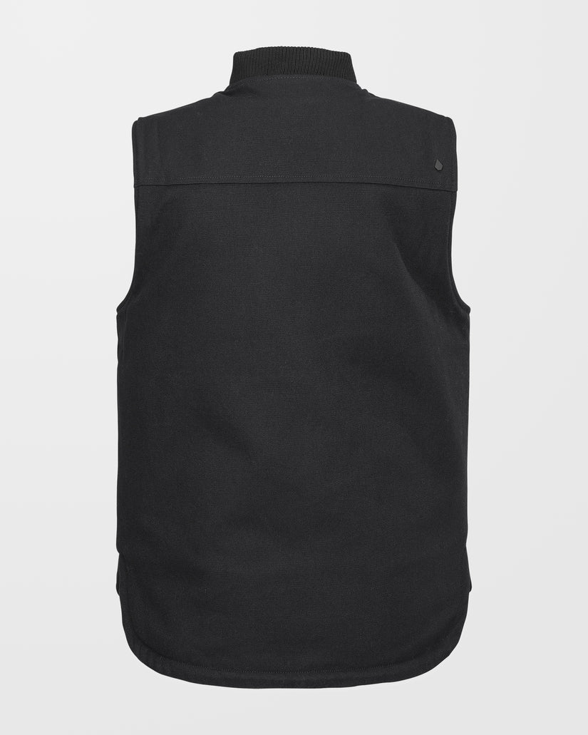 Doudoune sans manche Stone Castine - Black