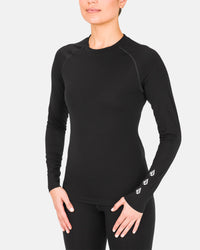 T-shirt première couche W Merino Blend - Black