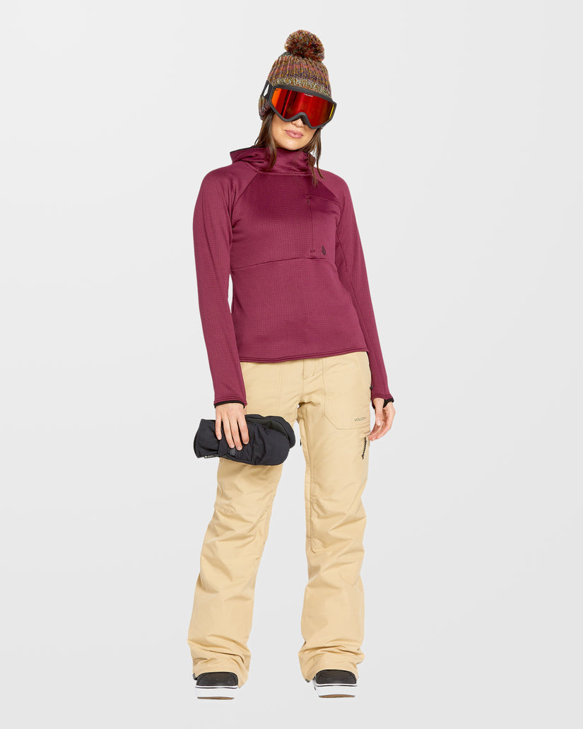 Sweat à capuche Gridlock - Burgundy