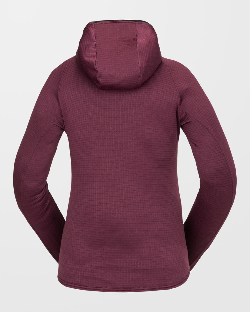 Sweat à capuche Gridlock - Burgundy