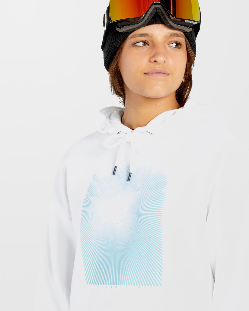 Sweat à capuche Essential - White