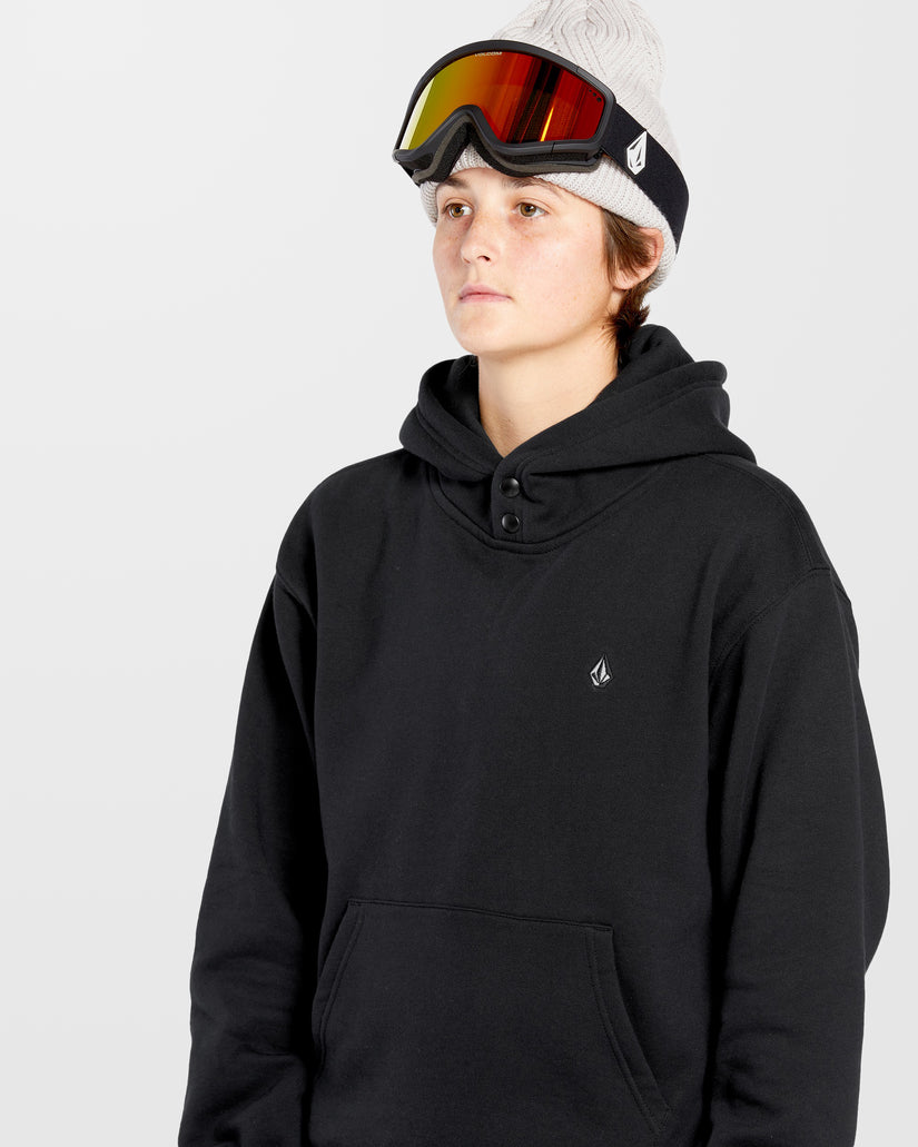 Sweat à capuche Costus Fleece - Black