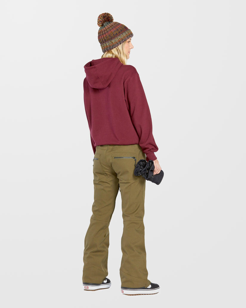 Sweat à capuche Costus Fleece - Burgundy