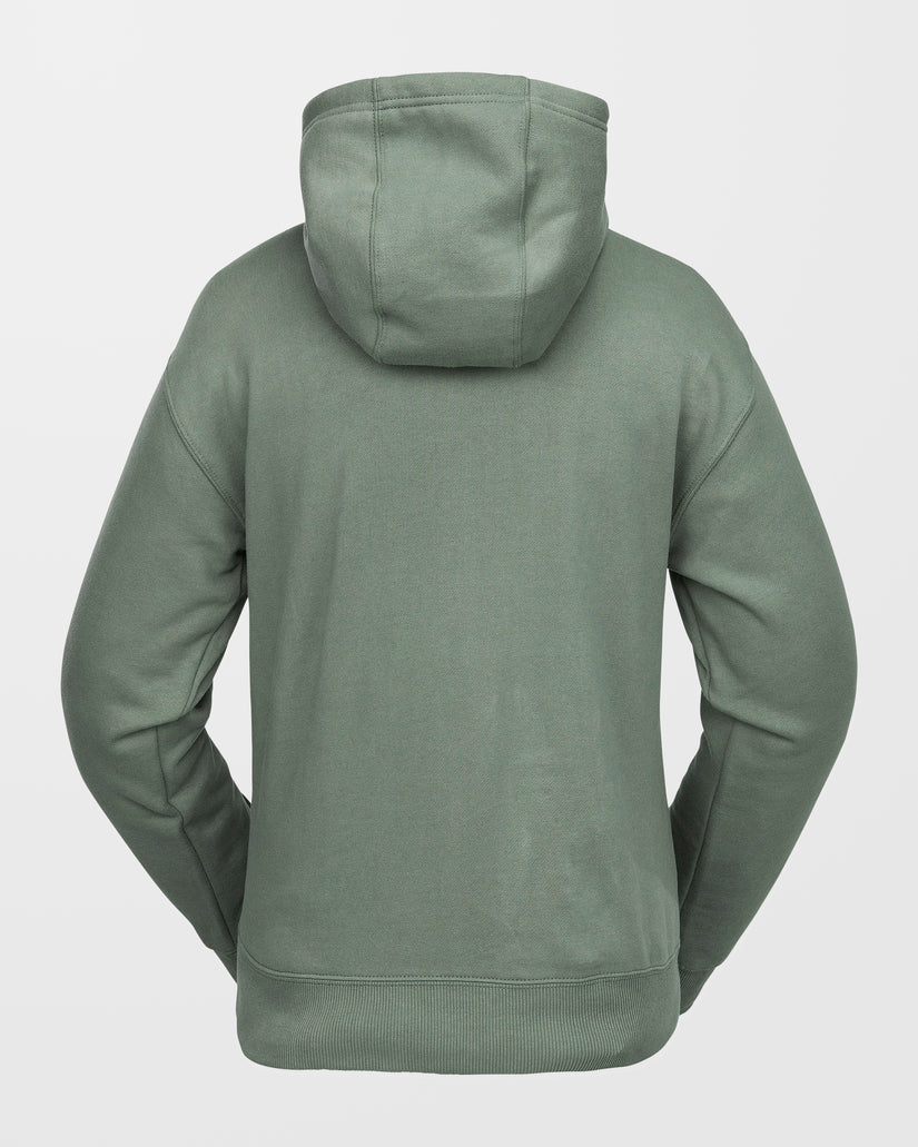 Sweat à capuche Costus Fleece - Lichen Green
