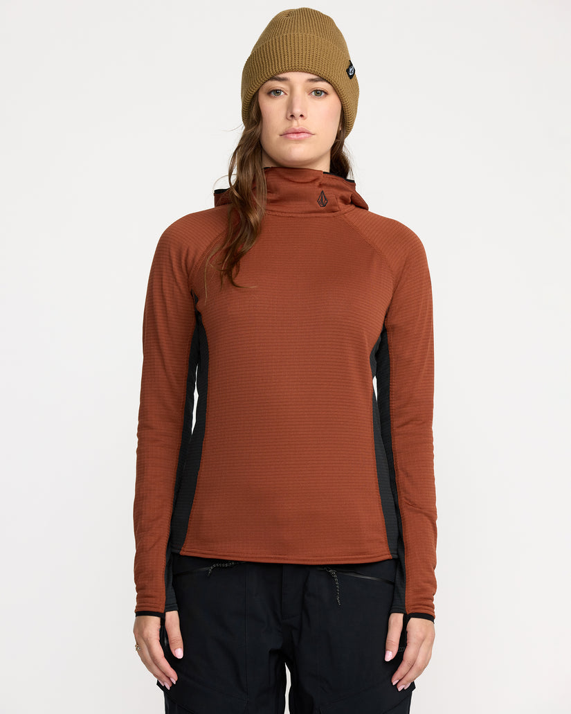 Sweat à capuche cagoule Gridlock - Henna