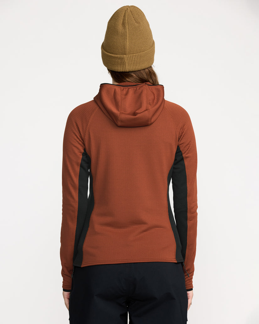 Sweat à capuche cagoule Gridlock - Henna