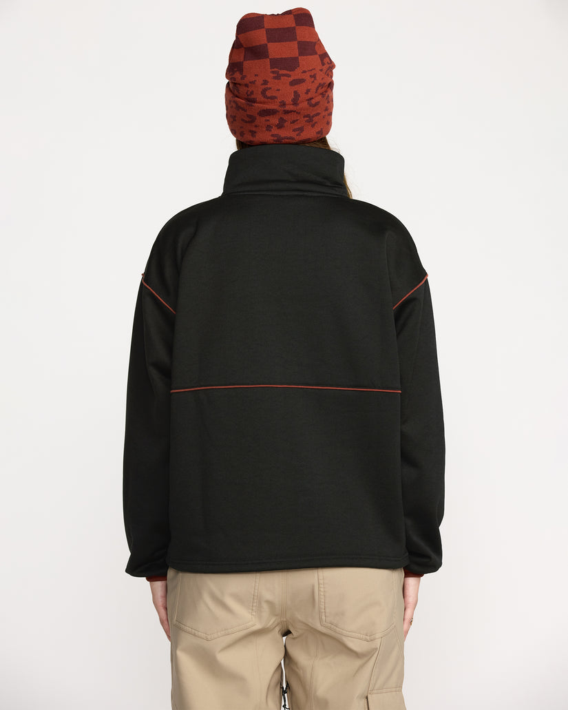 Sweatshirt Hydro 1/4 Zip - Black