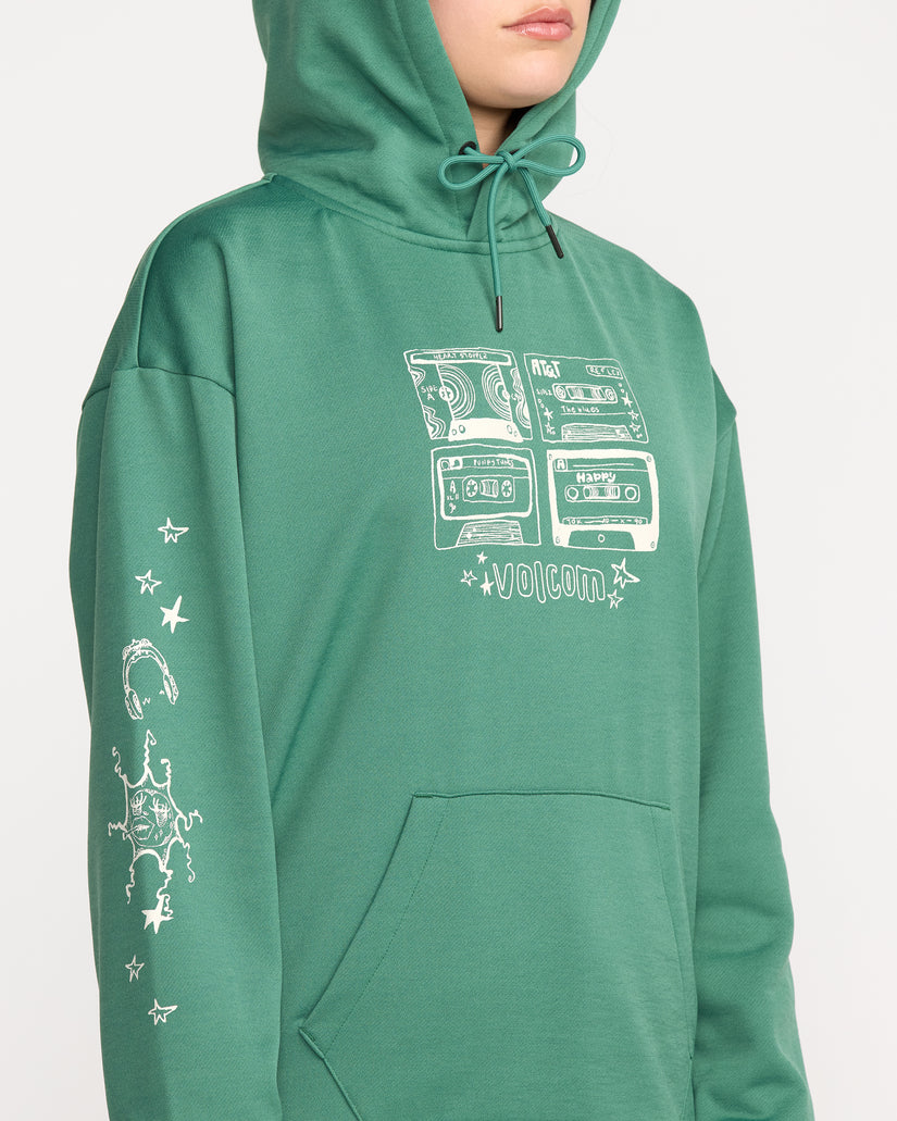Sweat à capuche Essential Hydro - Spruce Green