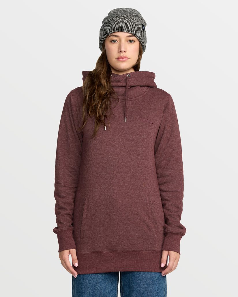Sweat à capuche Tower Fleece - Oxblood