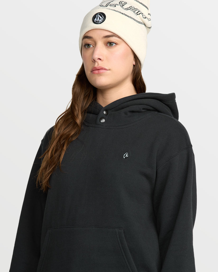Sweat à capuche Costus Fleece - Black