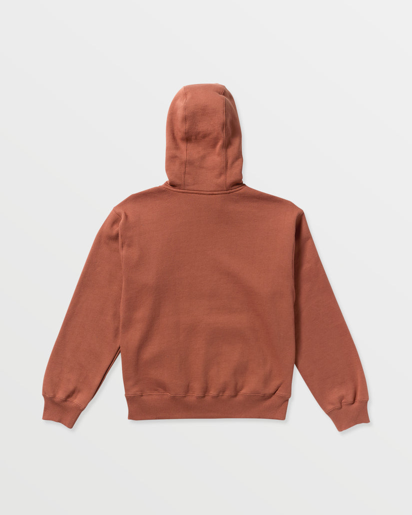 Sweat à capuche Costus Fleece - Henna
