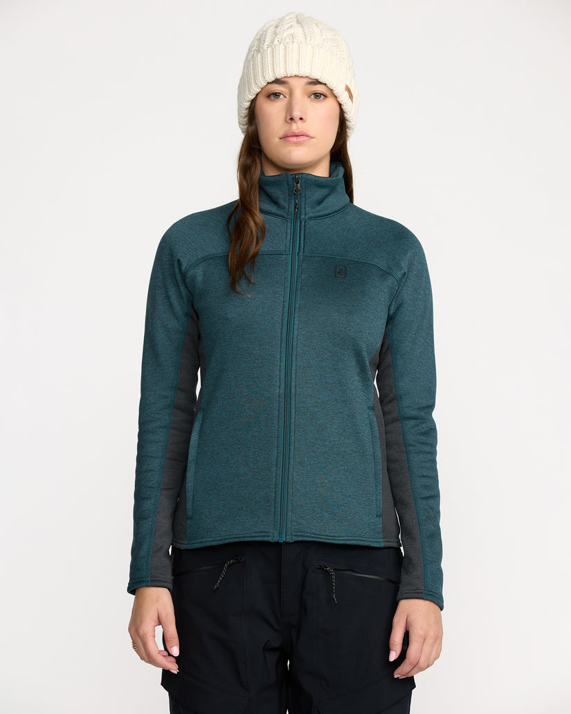 Sweat zippé Frostbyte Fleece - Atlantic Deep