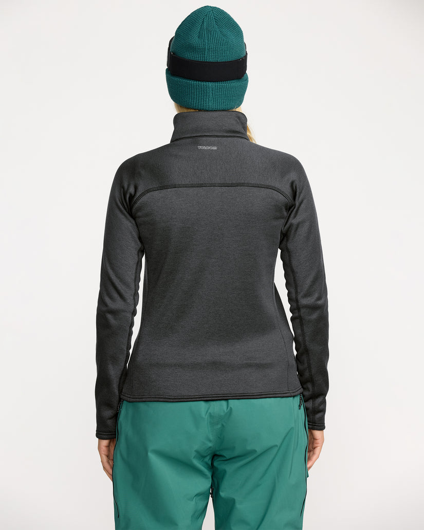 Sweat zippé Frostbyte Fleece - Black