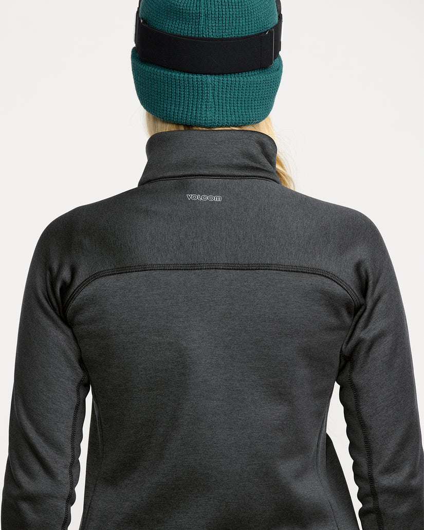 Sweat zippé Frostbyte Fleece - Black