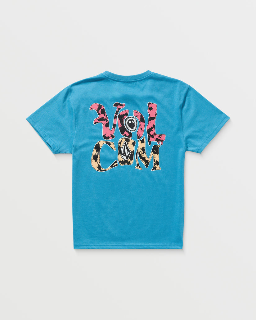 T-shirt Eye Warp - BLUE TURQ - (ENFANT)