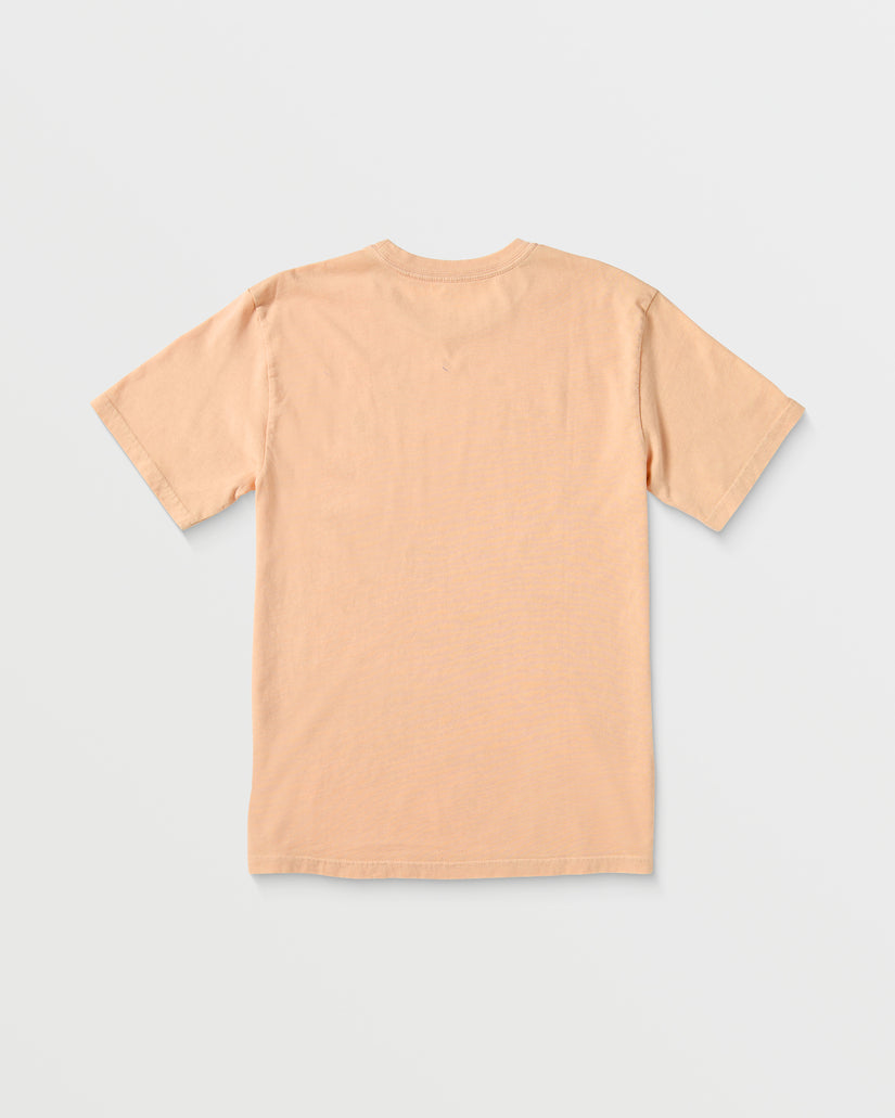 T-shirt Solid Stone Emb - PEACH - (ENFANT)