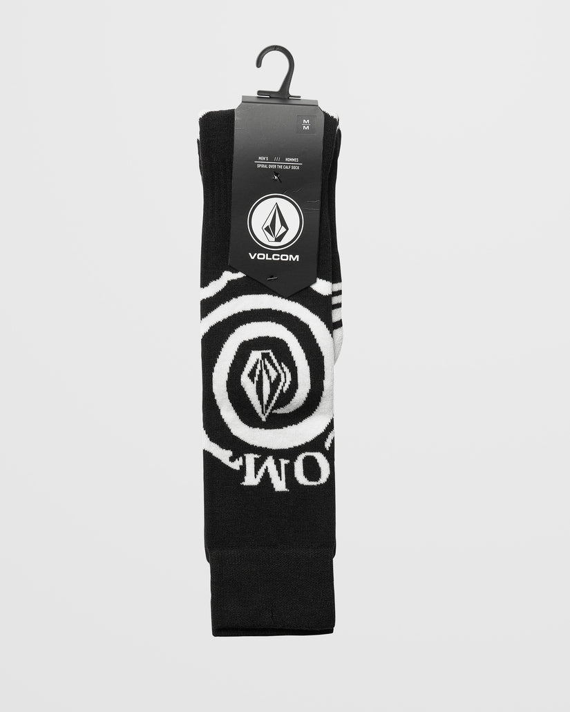 Chaussettes hautes Spiral - Black