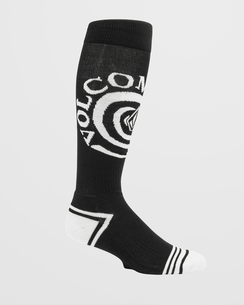 Chaussettes hautes Spiral - Black
