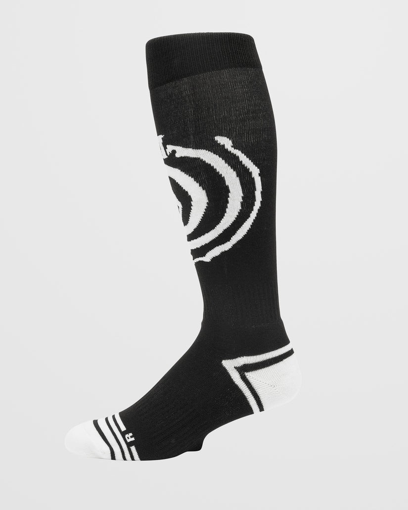 Chaussettes hautes Spiral - Black