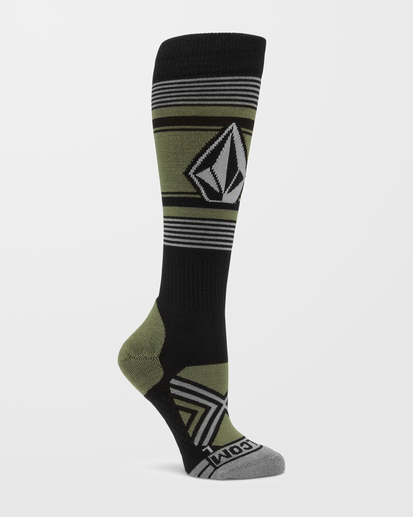 Chaussettes Stone Lines Otc - Lichen Green