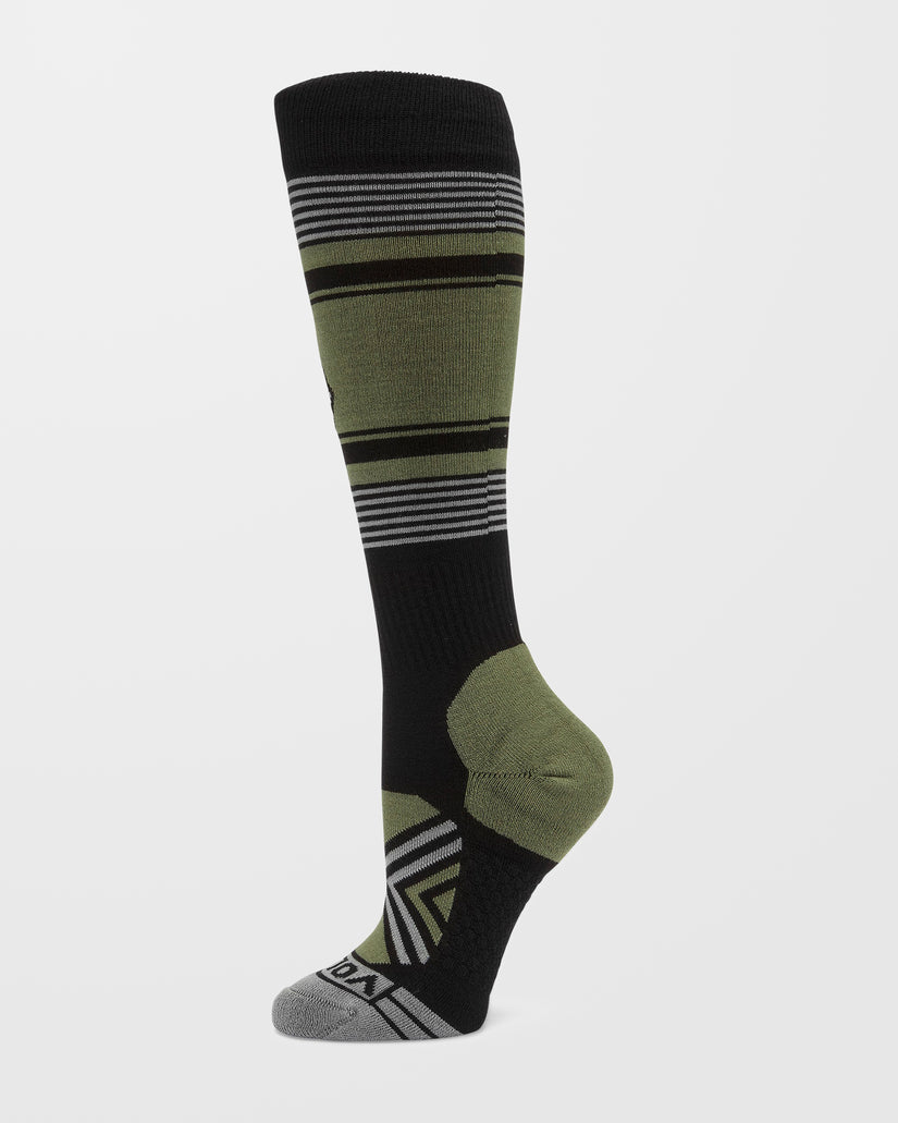 Chaussettes Stone Lines Otc - Lichen Green