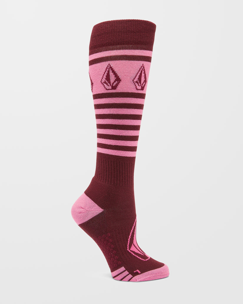 Chaussettes Striker Wool Blend Otc - Burgundy