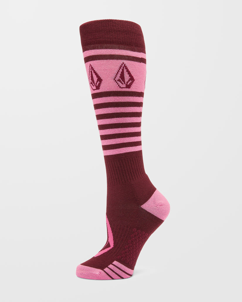 Chaussettes Striker Wool Blend Otc - Burgundy