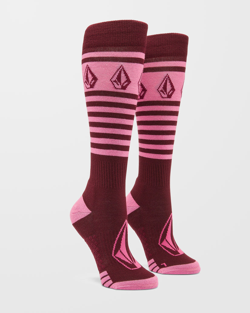 Chaussettes Striker Wool Blend Otc - Burgundy