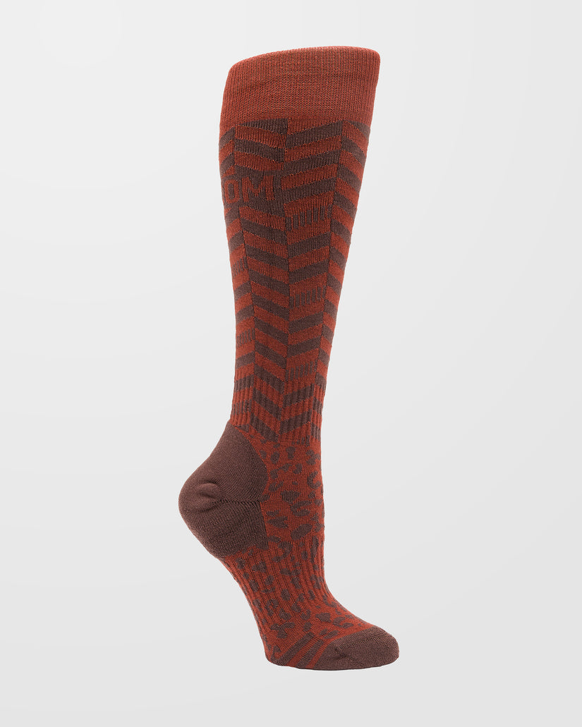 Chaussettes Cheetah Chev Otc - Henna