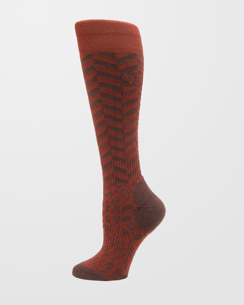 Chaussettes Cheetah Chev Otc - Henna