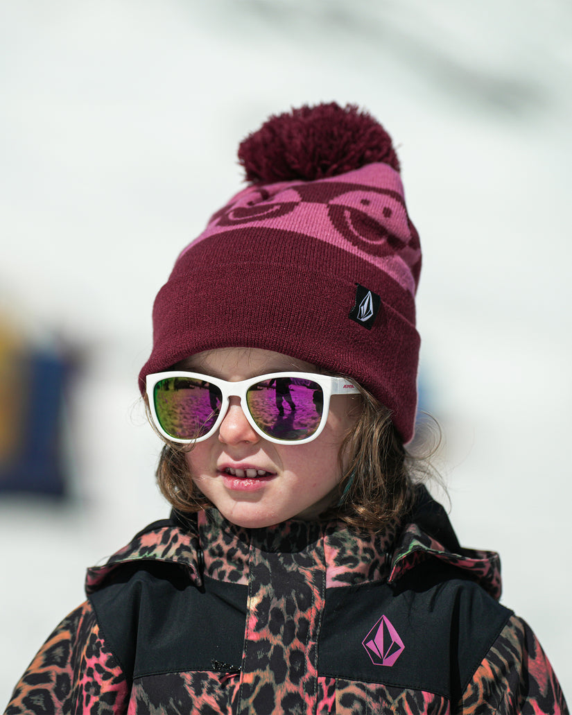 Bonnet Camoblast Bobble - Burgundy - (ENFANT)