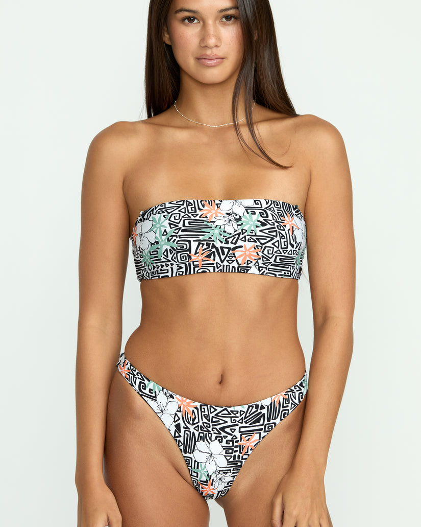 Haut de bikini Sol Rebel Tube Bandeau - Star White