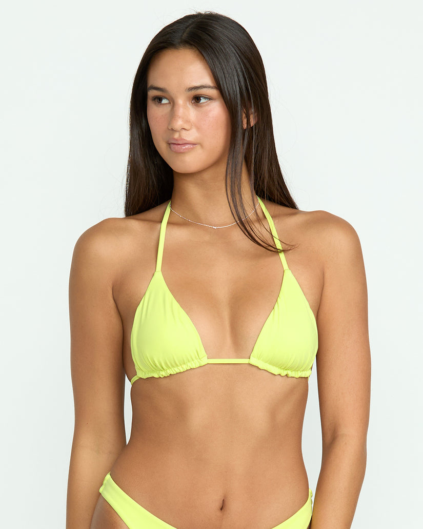 Haut de bikini triangle Simply Seamless - Island Green