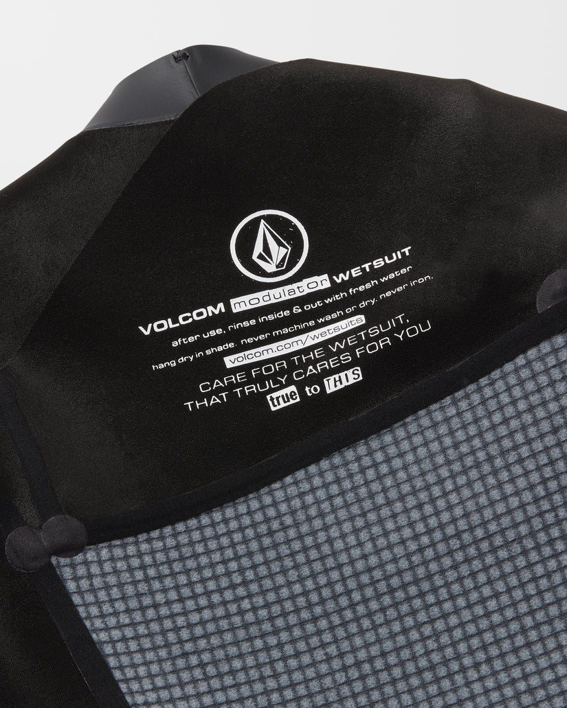 Combinaison De Surf 4/3 Mm Zippée Poitrine - Black