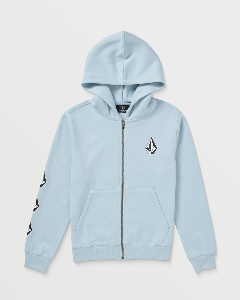 Sweat à Capuche zippé Iconic Stone - ICE BLUE - (ENFANT)