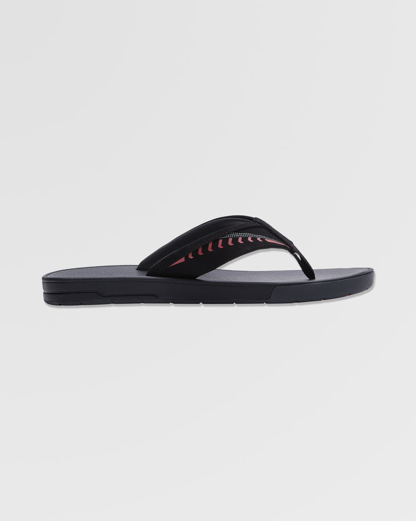 Sandales Jack Robinson - BLACK RED