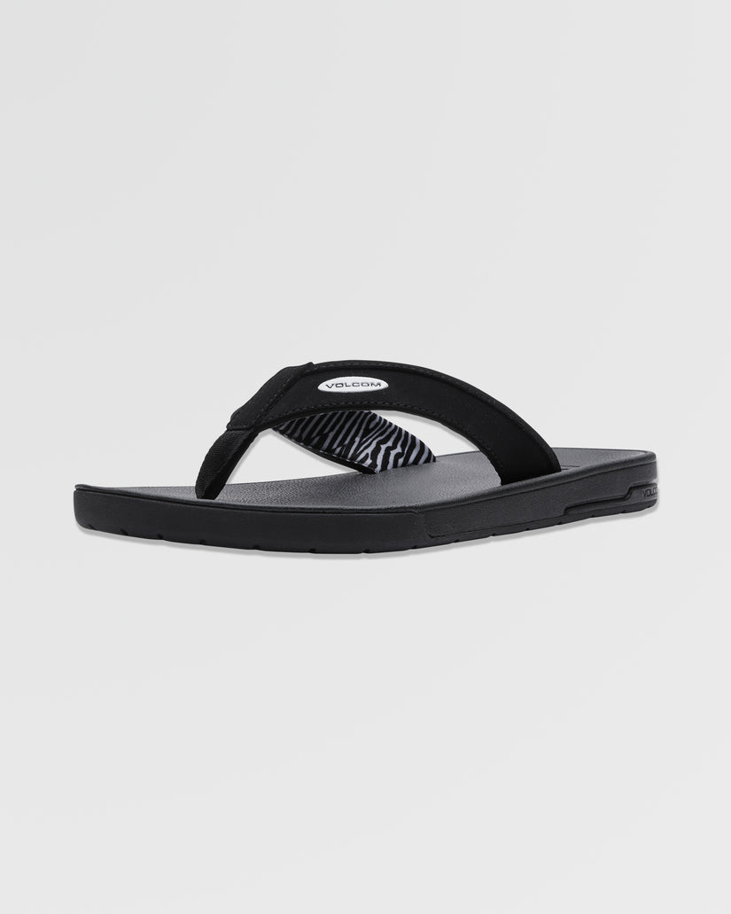 Sandales Jack Robinson - BLACK WHITE