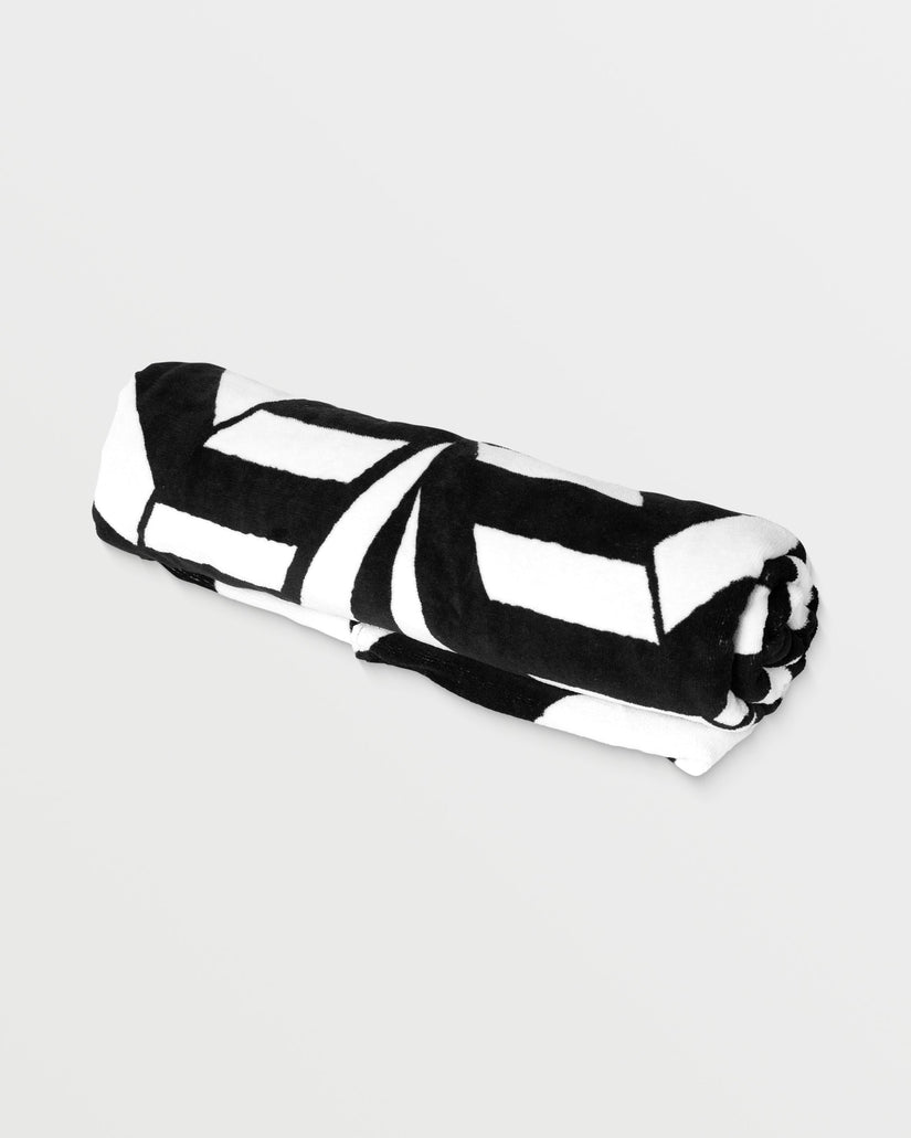 Serviette de Plage Stoneray - BLACK WHITE