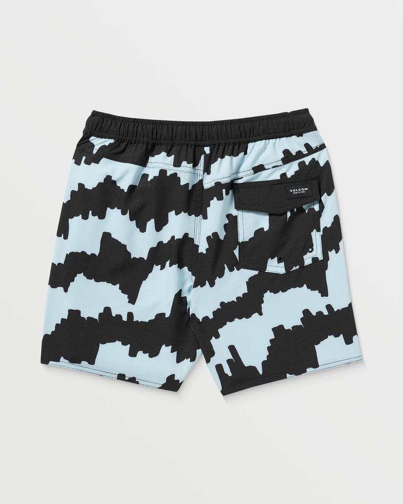 Boardshort Lido Print Trunk - ICE BLUE - (ENFANT)