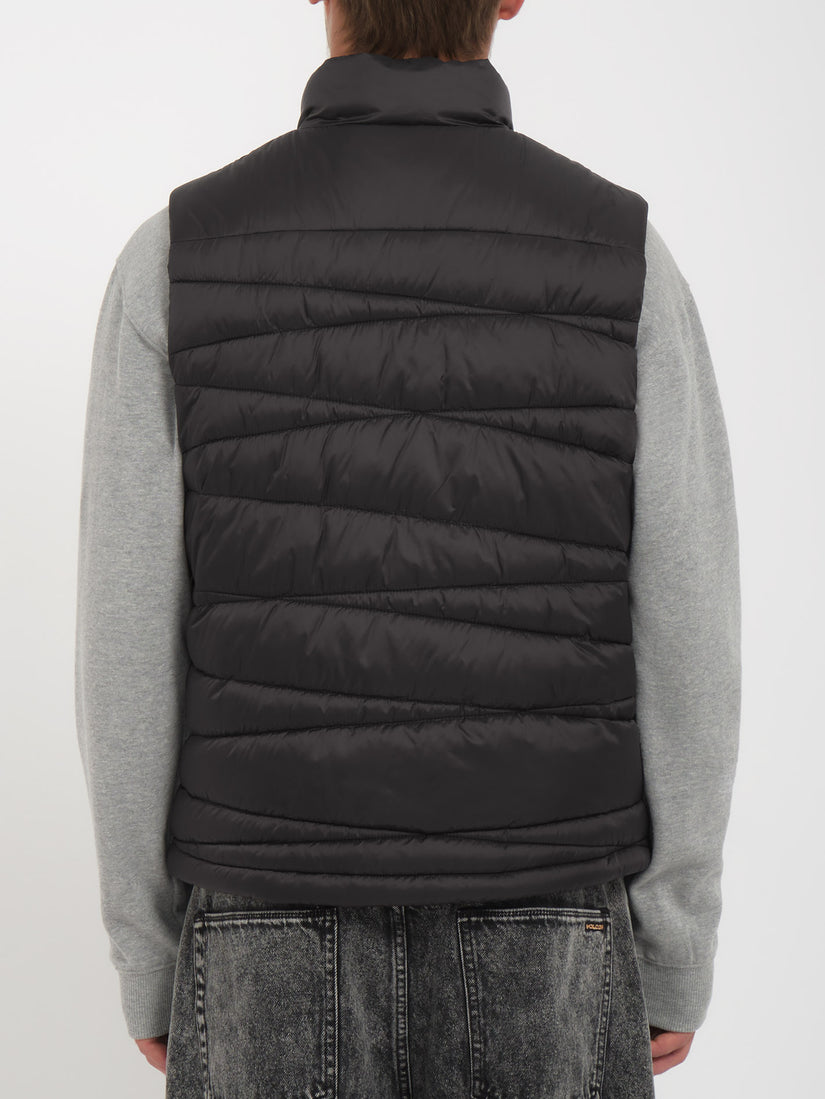 EARTH TRIPPER PUFF VEST (A1832301_BLK) [B]