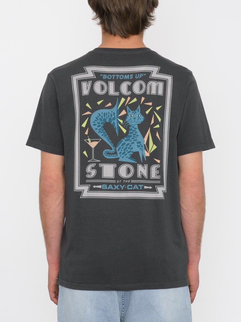 Saxy Cat T-shirt - STEALTH (A5212400_STH) [F]
