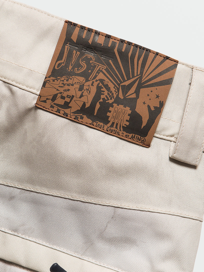 Pantalon de snow Dustbox - Bleach Cream