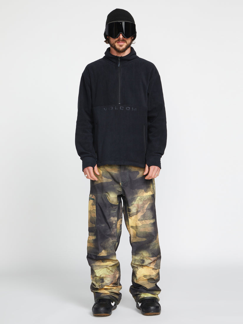 V-SCIENCE FLEECE P/O 1/2 ZIP (G4152301_BLK) [F]