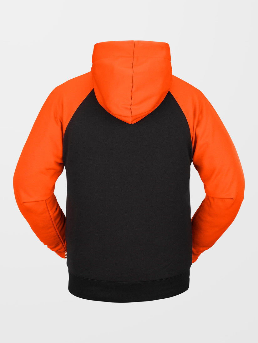Sweat à capuche Hydro Riding - Orange Shock