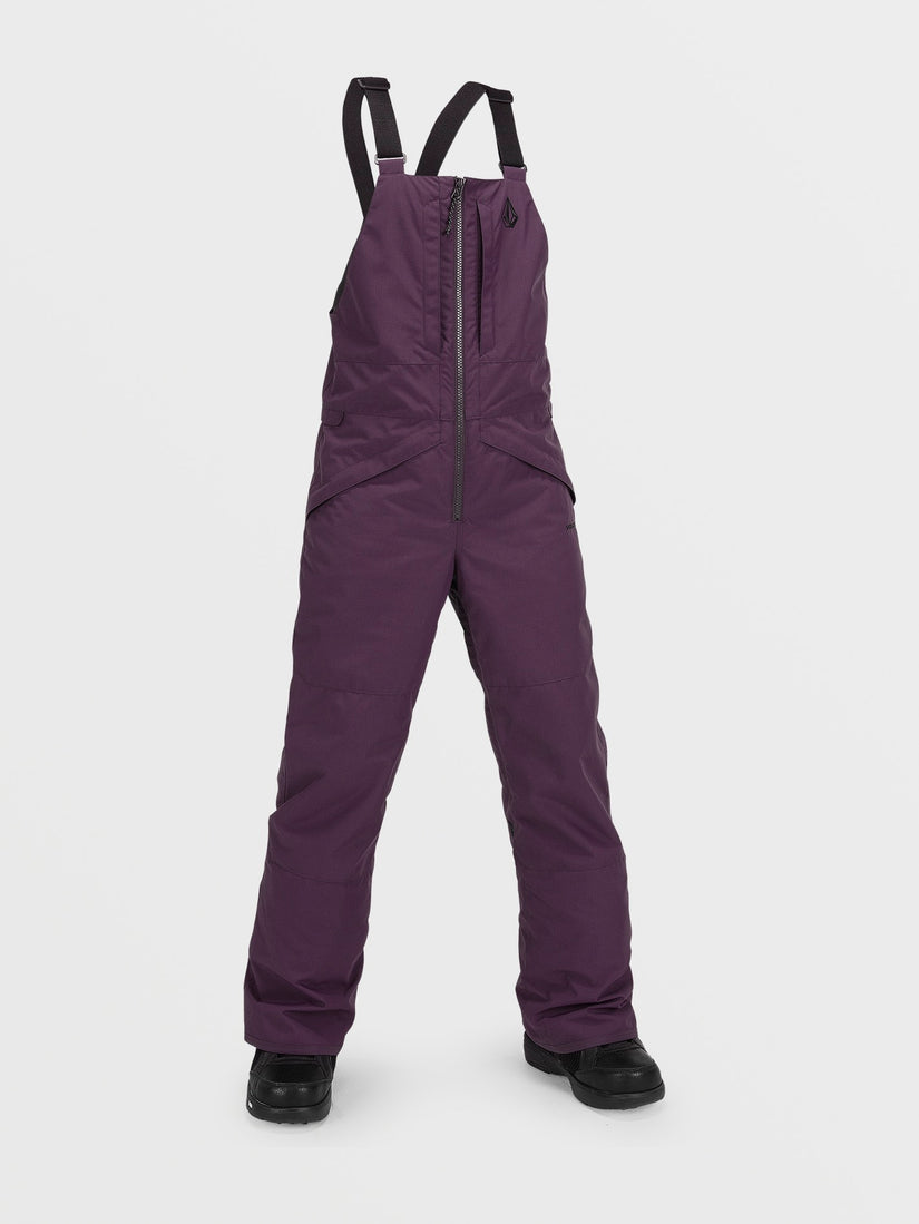 Barkley Insulated Bib Overall - BLACKBERRY - (KIDS) (I1252400_BRY) [F]