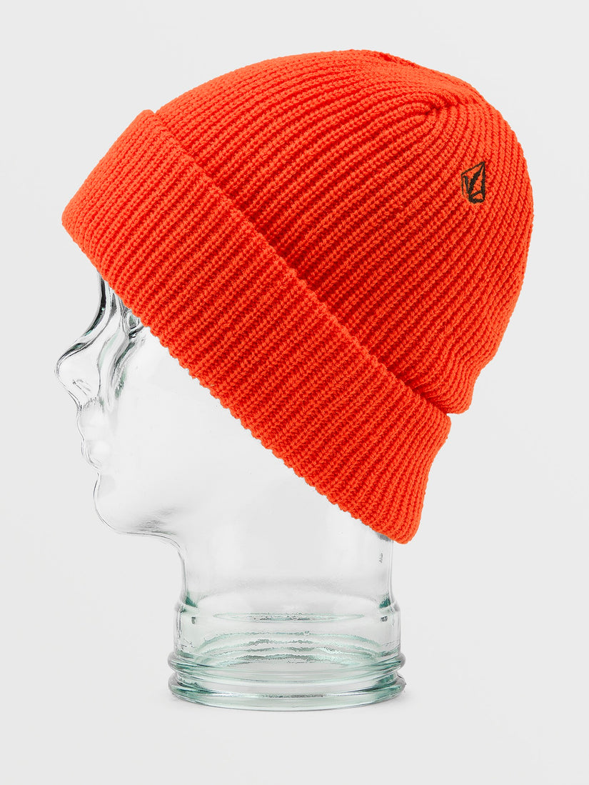 Youth Lined Beanie - ORANGE SHOCK - (KIDS) (L5852401_OSH) [B]