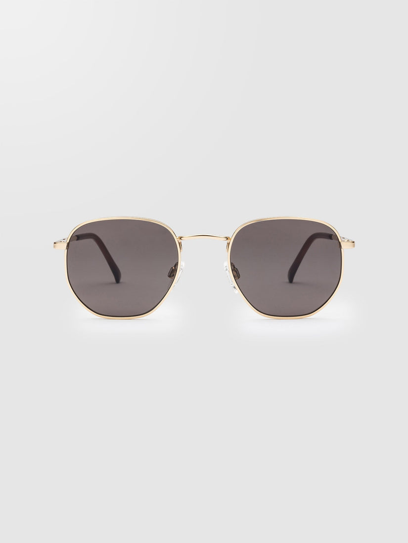 Lunettes de soleil Happening Gloss Gold (Verres gris) - GRAY