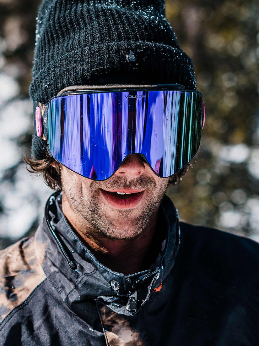 Masque de snow Odyssey Bleach (+ Bonus Lens) - Purple Chrome